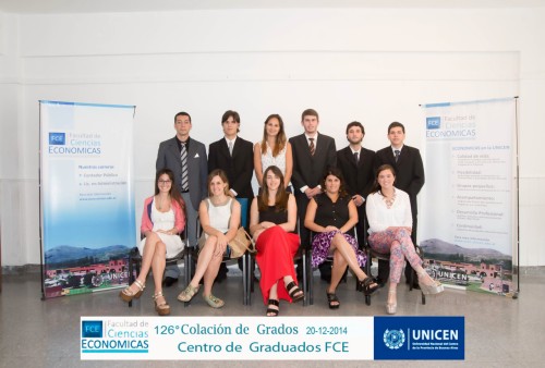 Foto grupal 126° Colacion de Grado 