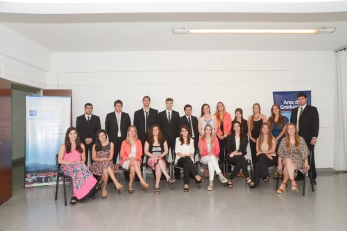 Foto grupal 125° Colacion de Grado 